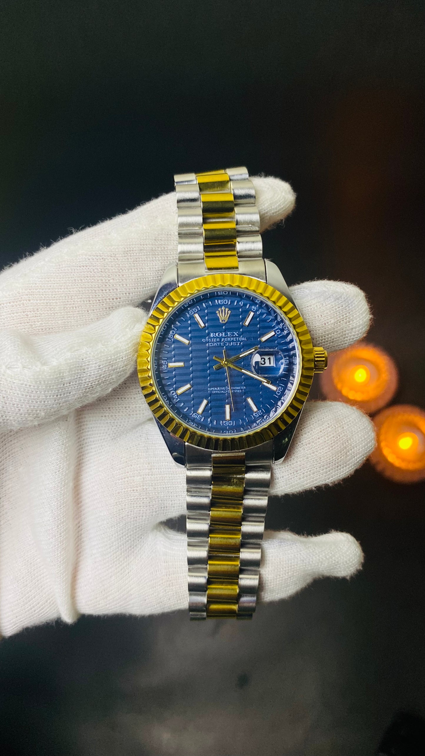 Two Tone Rolex Watch