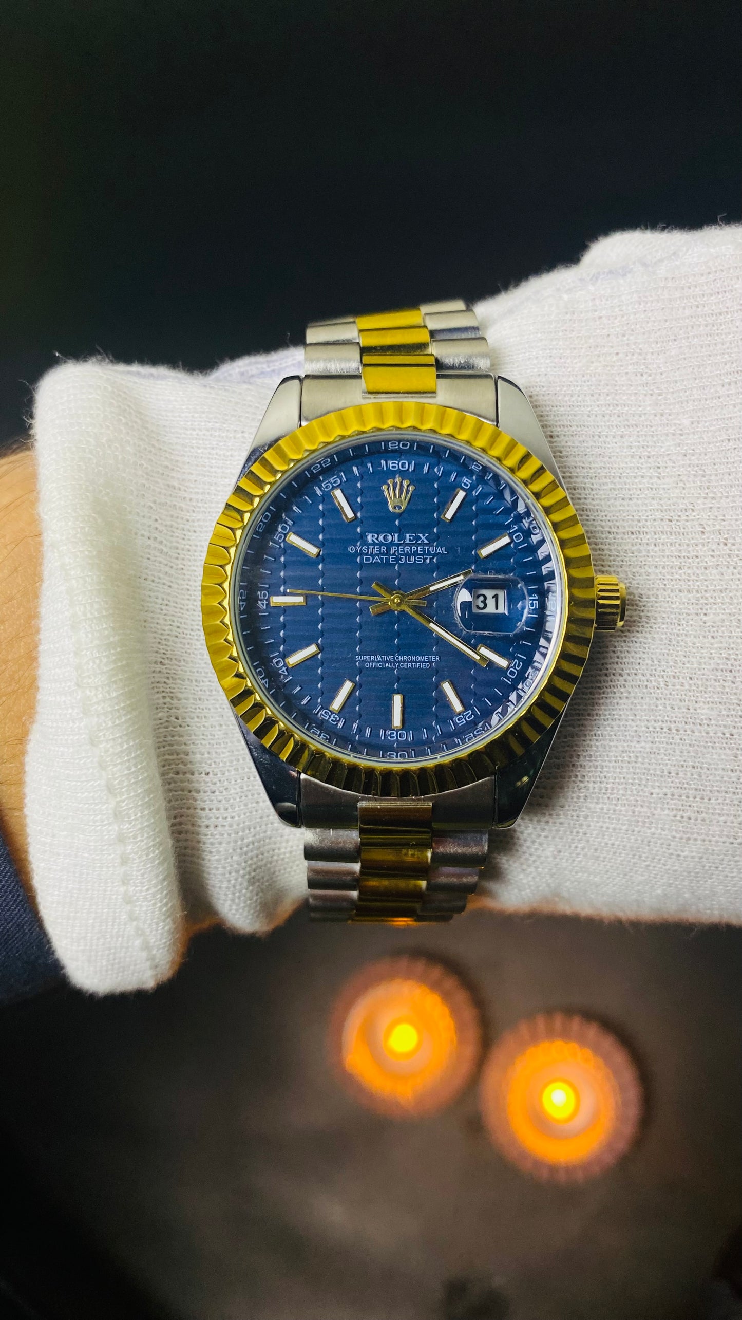 Two Tone Rolex Watch