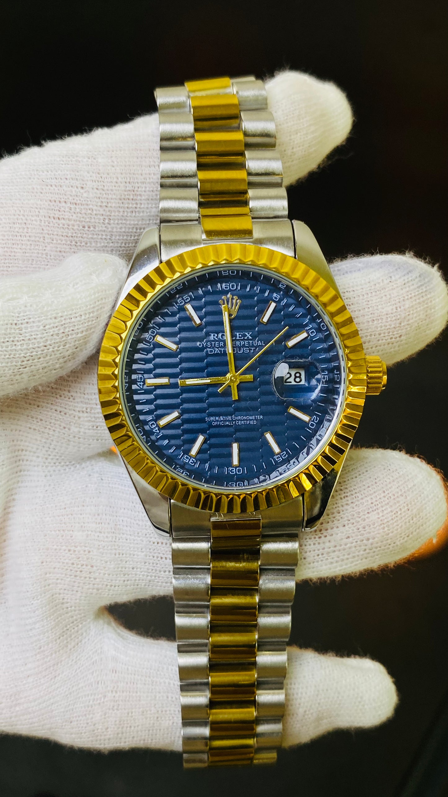Two Tone Rolex Watch