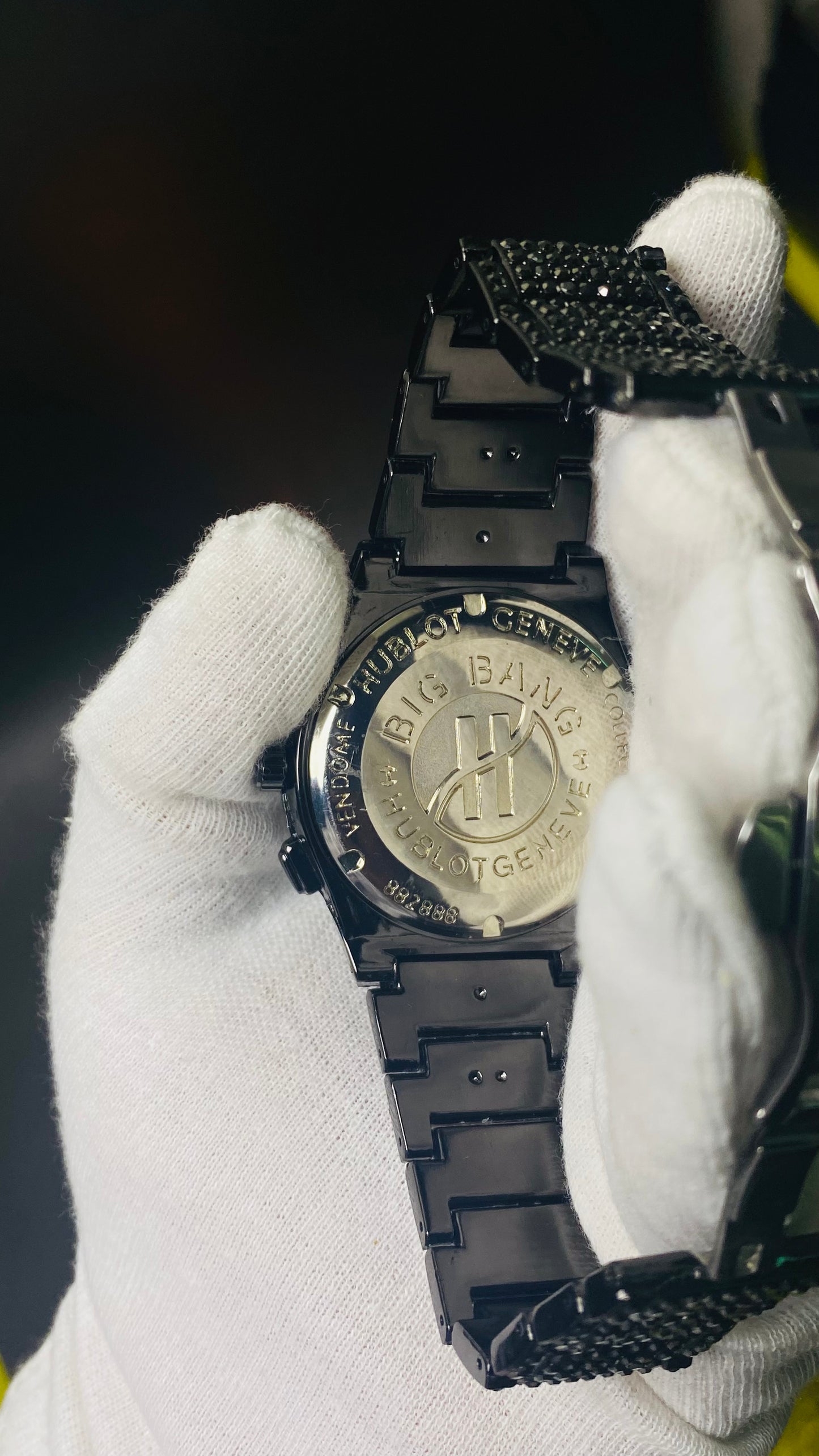 Hublot black ice toned