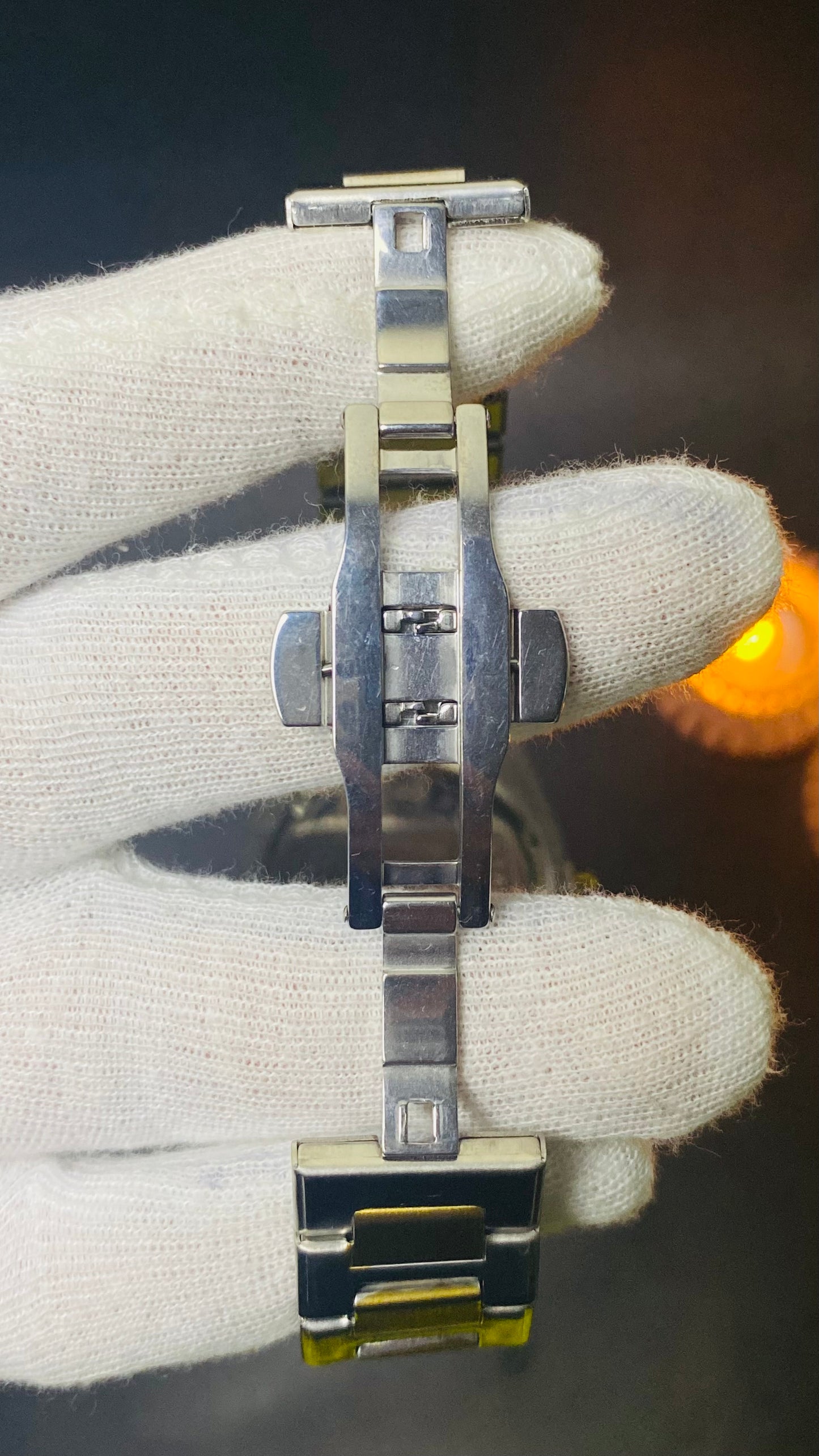 Two-Tone Skeleton Watch