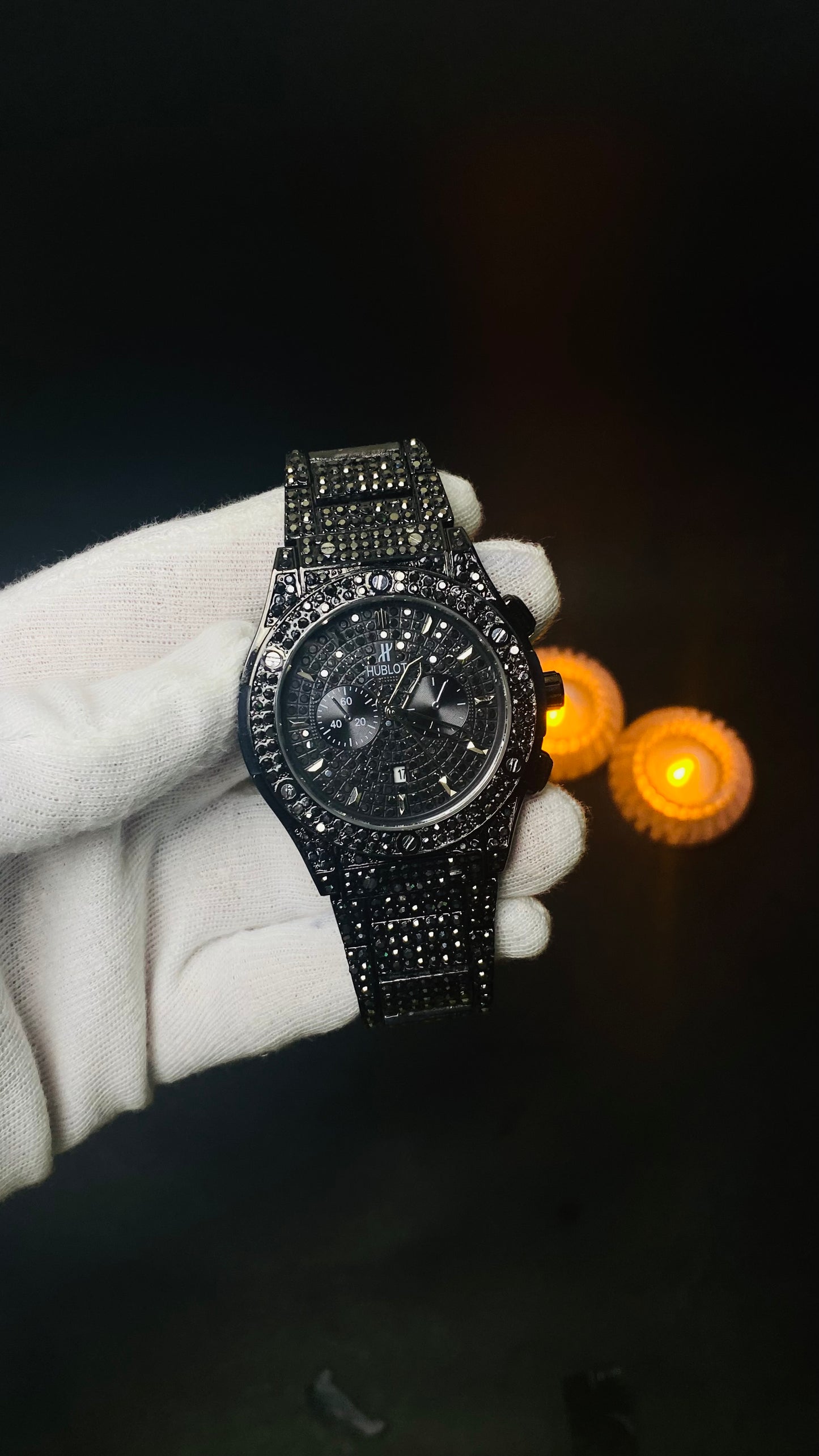 Hublot black ice toned