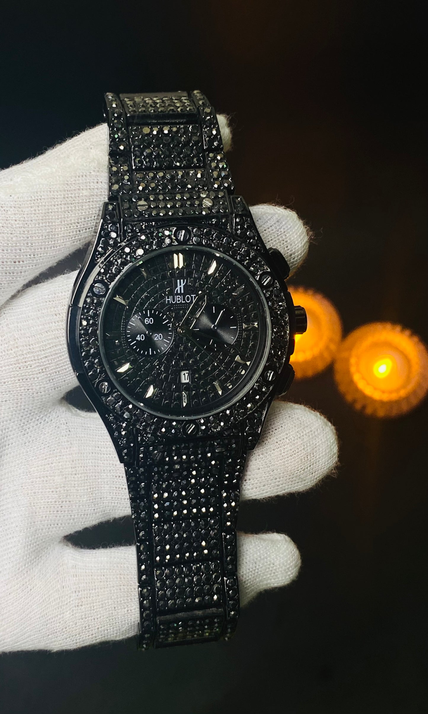 Hublot black ice toned